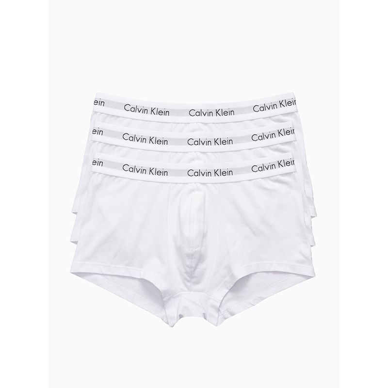 Kit 3 Cuecas Calvin Klein Boxer Algodão