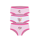 Calcinha Trifil Infantil Minnie H06084 Kit C/3