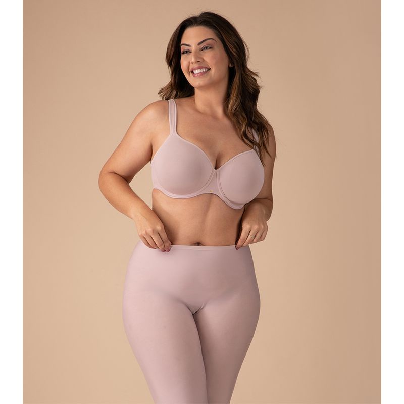 Bermuda Longa Liz 54592 Corte à Laser Shapewear Invisible Estética