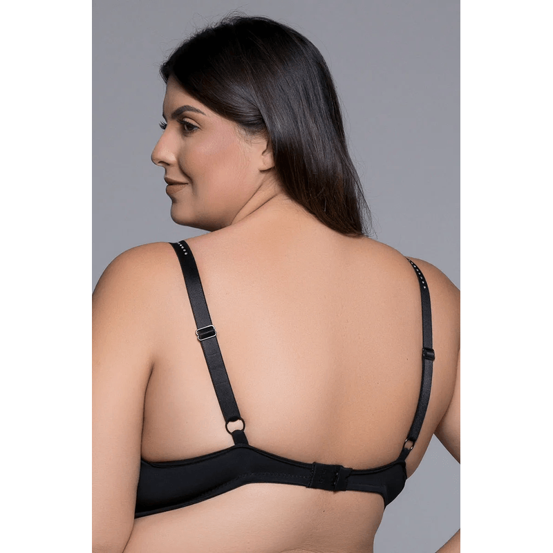 Sutiã Reforçado Sem Aro Plus Size Bruvi (1571) Microfibra - Até o tamanho  60 