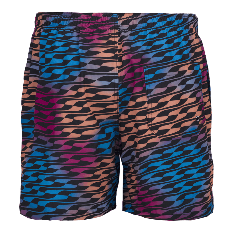 Shorts-Puma-Board-Praia-Masculino-Estampado-26066.001---Preto-laranja-verso