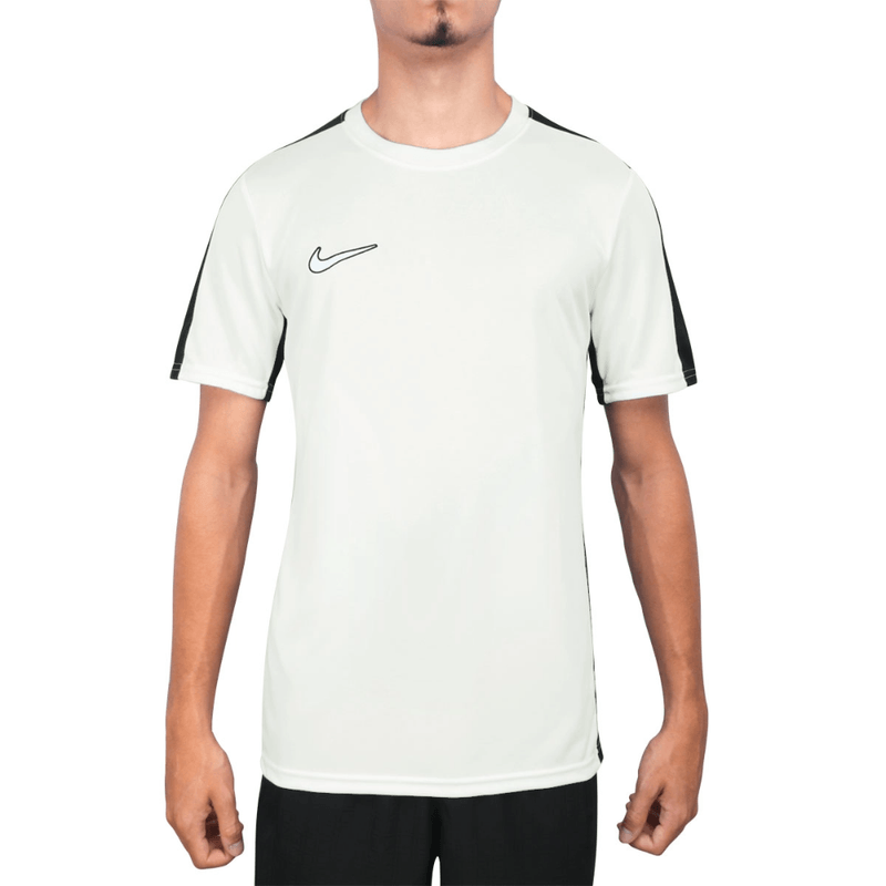 Camiseta Nike Dri-FIT Academy 23 Masculina - Preto+Branco