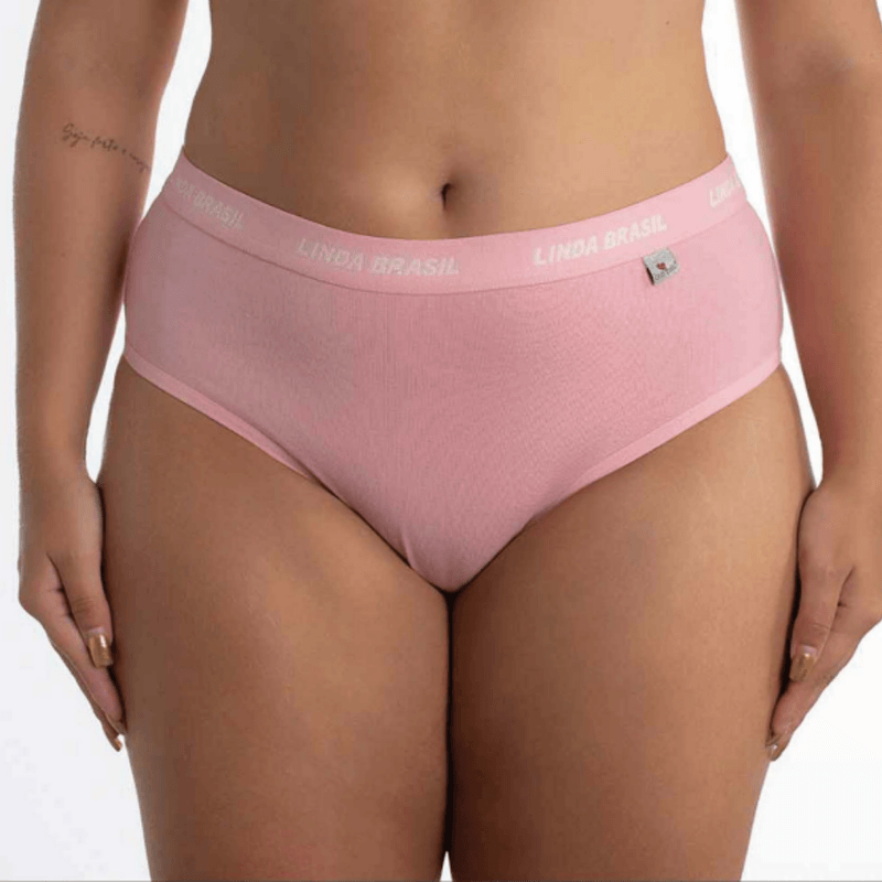 Calcinha Linda Brasil Personalizada Lisa Tangão Plus Size 2511 Kit C/3 -  Mega São José