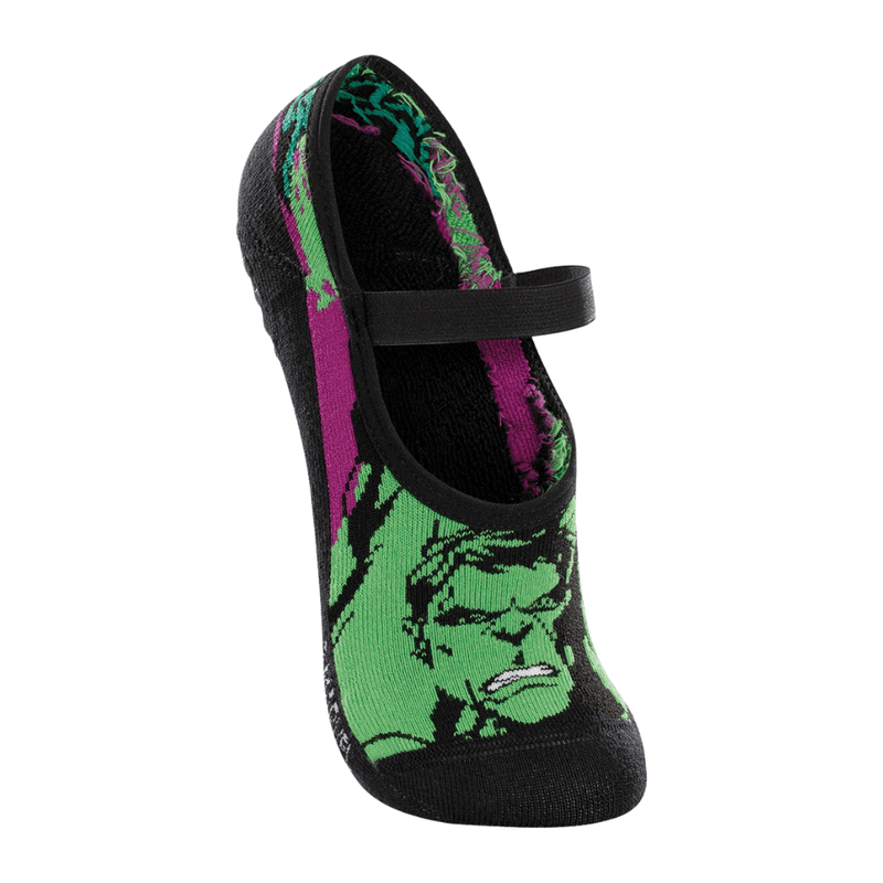 Meia-Lupo-2365-006-Sapatilha-Antiderrapante-Vingadores-Marvel-4582-Verde-Frente