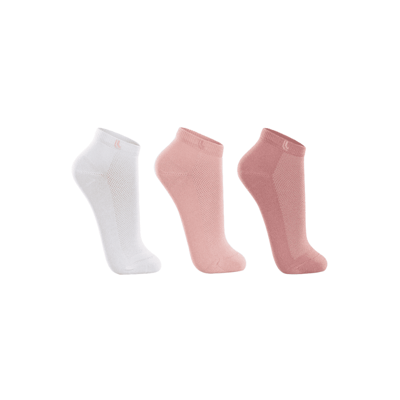 Meia-Lupo-Sport-Cano-Curto-3226-089-Kit-C3-0907-Branco-Rose-Rose