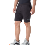 Bermuda-Fila--F11AT00502-Perfomance---Slim-Masculina--Preto-Frente